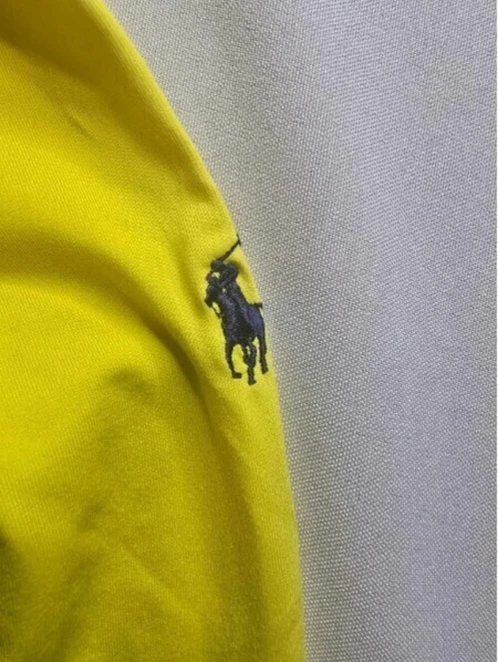 Polo Golf Ralph Lauren Yellow 2015 U.S. Open Chambers Bay Long Sleeve Pullover